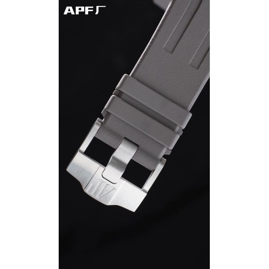 Audemars Piguet-Royal Oak Offshore 26400IO 44mm SS/RU Black/White APF A3126