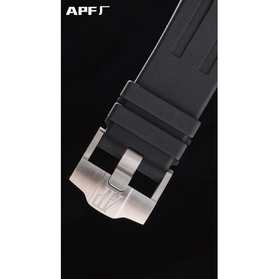 Audemars Piguet-Royal Oak Offshore 44mm SS/RU White/Stk APF A3126