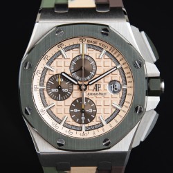 Audemars Piguet-Royal Oak Offshore 26400SO Camouflage 44mm SS/RU Gold Dial APF A7750