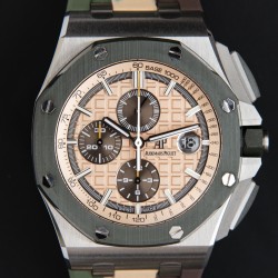 Audemars Piguet-Royal Oak Offshore 26400SO Camouflage 44mm SS/RU Gold Dial APF A7750