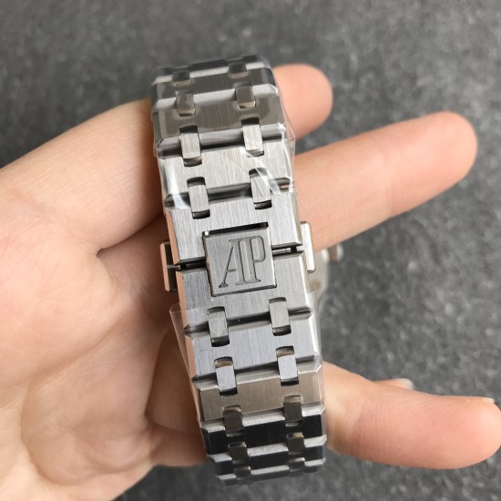 Audemars Piguet-Royal Oak 15400 SS/SS Blue ZF V2 A3120 Super Clone