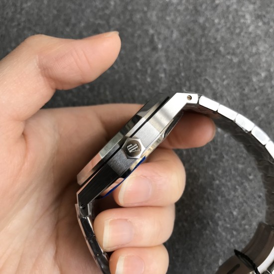 Audemars Piguet-Royal Oak 15400 SS/SS Grey ZF V2 A3120 Super Clone