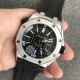 Audemars Piguet-Royal Oak Offshore Diver 15710 42mm SS/RU Black JF SA3120 Super Clone