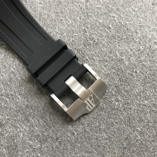 Audemars Piguet-Royal Oak Offshore Diver 15710 42mm SS/RU Black JF SA3120 Super Clone