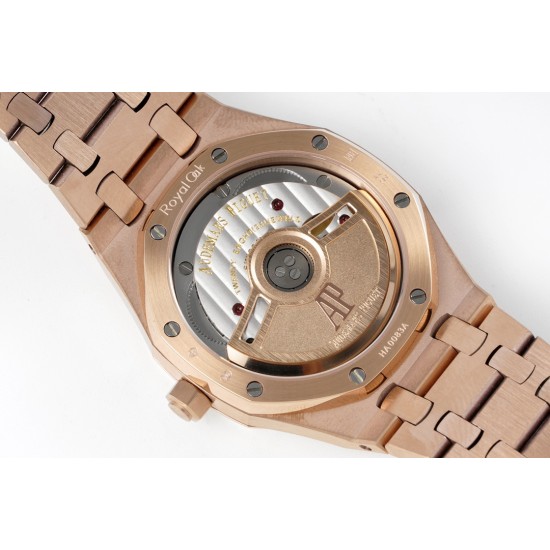 Audemars Piguet-Royal Oak Ladies 33mm RG/RG white Dial 8F Swiss Quartz