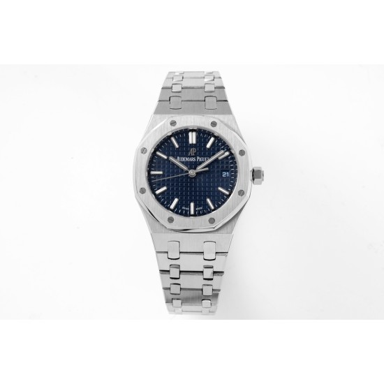 Audemars Piguet-Royal Oak 77350 Ladies 34mm SS/SS Blue Dial 8F A5800