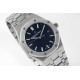 Audemars Piguet-Royal Oak 77350 Ladies 34mm SS/SS Blue Dial 8F A5800