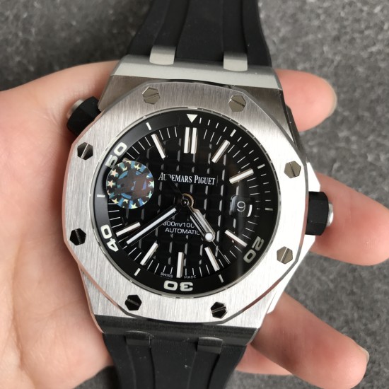 Audemars Piguet-Royal Oak Offshore Diver 15710 SS/RU ZF V2 SA3120 Super Clone
