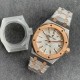 Audemars Piguet-Royal Oak Ref.15450 37mm RG/SS White JF A2824 Mod3120