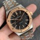 Audemars Piguet-Royal Oak Ref.15450 37mm RG/SS Black JF A2824 Mod3120