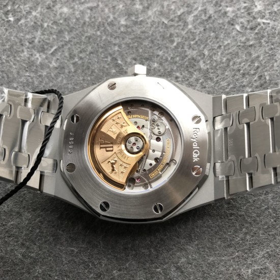 Audemars Piguet-Royal Oak 41mm 15500 SS/SS White/Stk ZF V3 A4302 Super Clone
