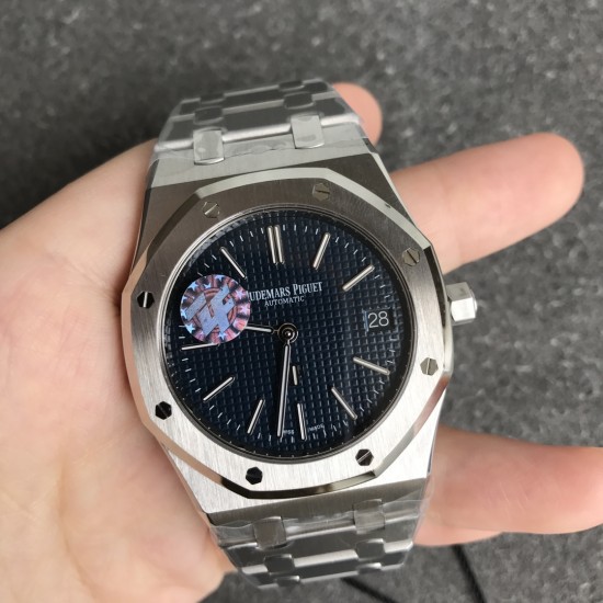 Audemars Piguet-Royal Oak 15400 SS/SS Blue ZF V2 A3120 Super Clone