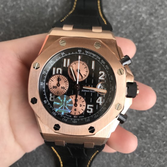  Audemars Piguet-Royal Oak Offshore 2019 42MM Black RG/LE JF 26470OR A3126