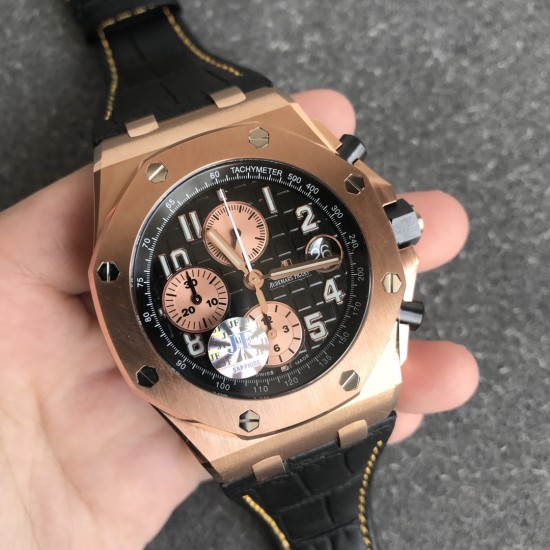  Audemars Piguet-Royal Oak Offshore 2019 42MM Black RG/LE JF 26470OR A3126