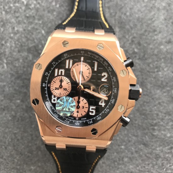  Audemars Piguet-Royal Oak Offshore 2019 42MM Black RG/LE JF 26470OR A3126
