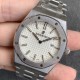 Audemars Piguet-Royal Oak Ladies 33mm SS/SS White/Stk JF Swiss Qtz