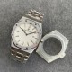 Audemars Piguet-Royal Oak Ladies 33mm SS/SS White/Stk JF Swiss Qtz
