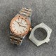 Audemars Piguet-Royal Oak Ladies 33mm RG/SS White Dial JF Swiss Qtz