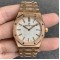 Audemars Piguet-Royal Oak Ladies 33mm RG/RG White JF Swiss Qtz