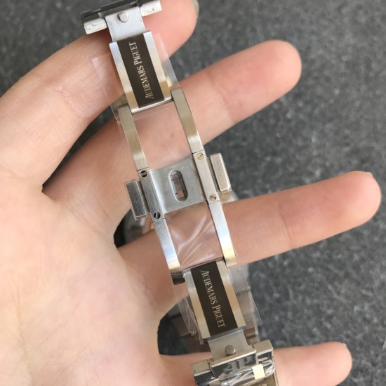 Audemars Piguet-Royal Oak Jumbo Extra Thin 15202 SS/SS Blue XF V2 A2121