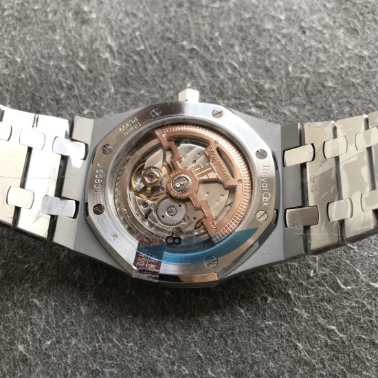 Audemars Piguet-Royal Oak Jumbo Extra Thin 15202 SS/SS Blue XF V2 A2121