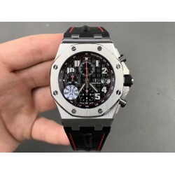 Audemars Piguet-Royal Oak Offshore 42mm SS/RU Black/Black/Num JF A3126