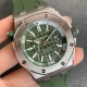 Audemars Piguet-Royal Oak Diver 15710 SS/RU Green JF 1:1 MY9015 Mod