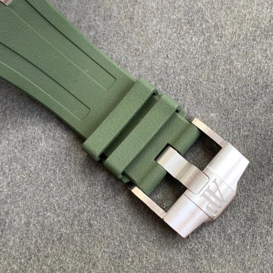 Audemars Piguet-Royal Oak Diver 15710 SS/RU Green JF 1:1 MY9015 Mod