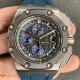 Audemars Piguet-Royal Oak Offshore 44mm Michael Schumacher SS/RU Grey/Blue JF A3126