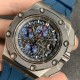 Audemars Piguet-Royal Oak Offshore 44mm Michael Schumacher SS/RU Grey/Blue JF A3126