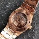 Audemars Piguet-Royal Oak 15450 RG/RG Black/Stk JF SA3120 Super Clone
