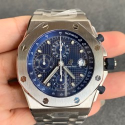 Audemars Piguet-Royal Oak Offshore 26237ST 42mm SS/SS Blue Dial JF A7750
