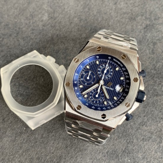 Audemars Piguet-Royal Oak Offshore 26237ST 42mm SS/SS Blue Dial JF A7750