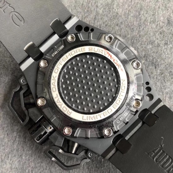 Offshore Survivor Limited Ed 42mm Ti/CER/RU Black Dial Noob A7750