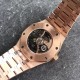 Audemars Piguet-Royal Oak 15407 41mm RG/RG Skeleton Dial JF A3132