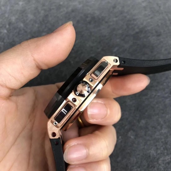 Audemars Piguet-Royal Oak Offshore 26401RO 44mm RG/RU Black Dial JF A7750