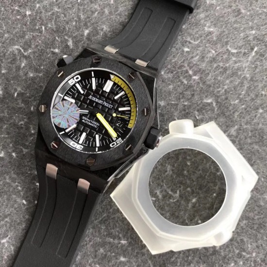 Audemars Piguet-Royal Oak Diver 15706 FC/RU Black JF Ult 1:1 MY9015 Mod