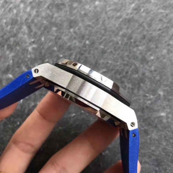 Audemars Piguet-Royal Oak Offshore 2018 SIHH Indigo Blue SS/RU JF A3126