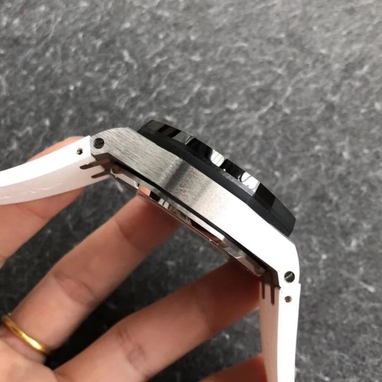 Audemars Piguet-Royal Oak Offshore 26400SO 44mm SS/RU White Dial JF A7750