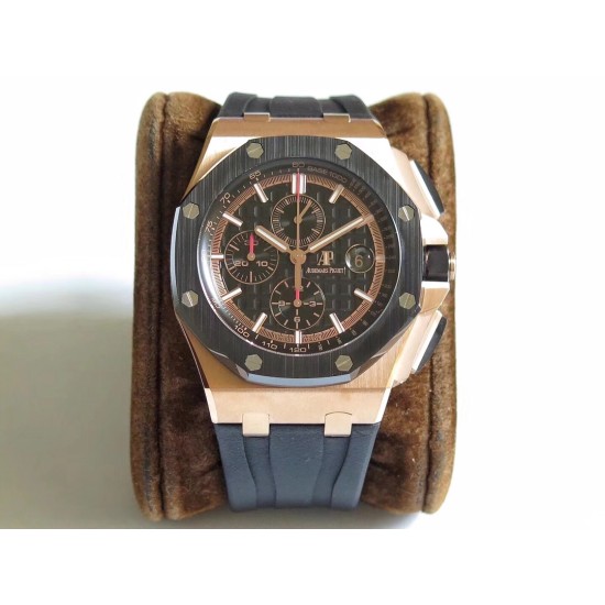 Audemars Piguet-Royal Oak Offshore 44mm RG/RU Black/Black JF A3126