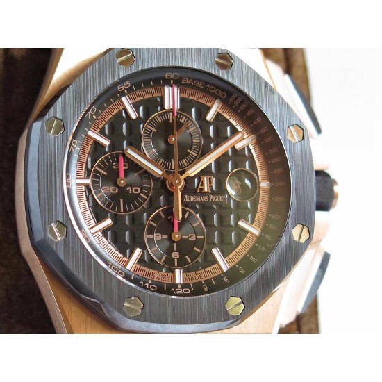 Audemars Piguet-Royal Oak Offshore 44mm RG/RU Black/Black JF A3126