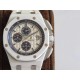 Audemars Piguet-Royal Oak Offshore Chronograph 26402CB White Ceramic JF A3126