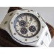 Audemars Piguet-Royal Oak Offshore Chronograph 26402CB White Ceramic JF A3126
