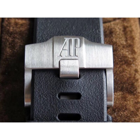 Audemars Piguet-Royal Oak Offshore 26402CE 44mm Cer/RU Black Dial JF A7750