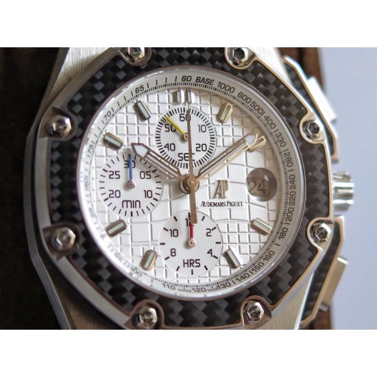 Juan Pablo Montoya Limited Ed SS/LE White JF A7750