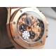 Audemars Piguet-Royal Oak Offshore 26470OR 42mm RG/RG Gold Dial JF A7750