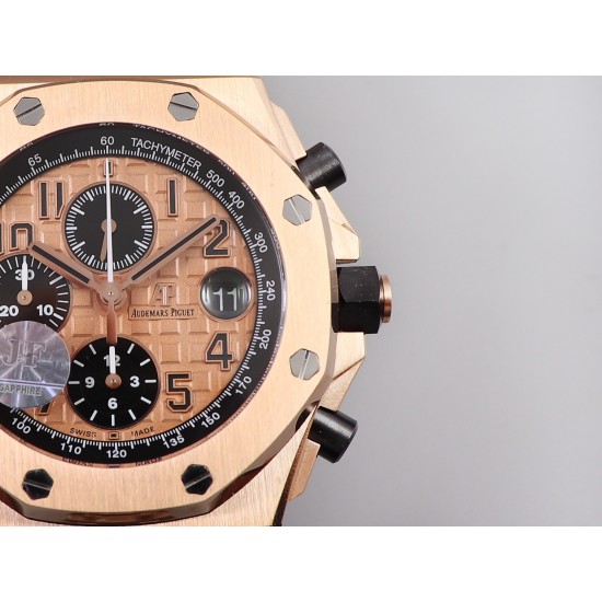 Audemars Piguet-Royal Oak Offshore 26470OR 42mm RG/RG Gold Dial JF A7750