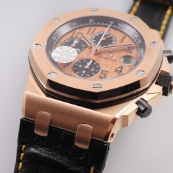 Audemars Piguet-Royal Oak Offshore 26470OR 42mm RG/Le Gold Dial JF A7750