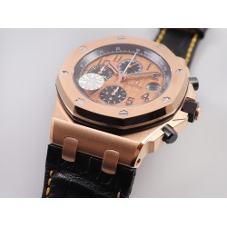 Audemars Piguet-Royal Oak Offshore 26470OR 42mm RG/Le Gold Dial JF A7750