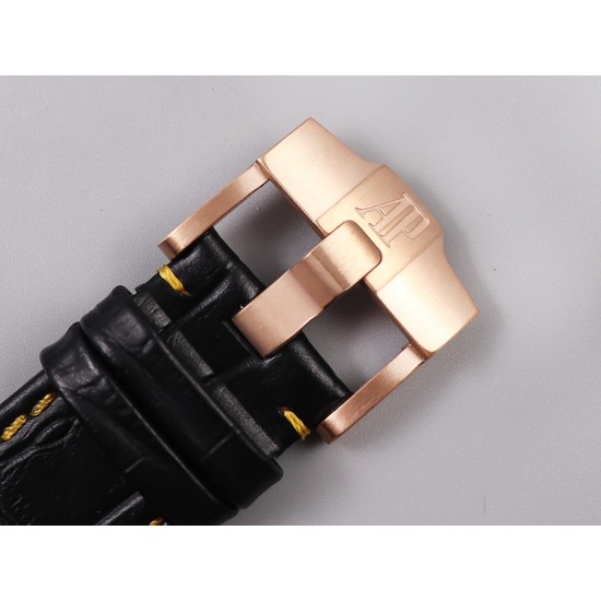 Audemars Piguet-Royal Oak Offshore 26470OR 42mm RG/Le Gold Dial JF A7750